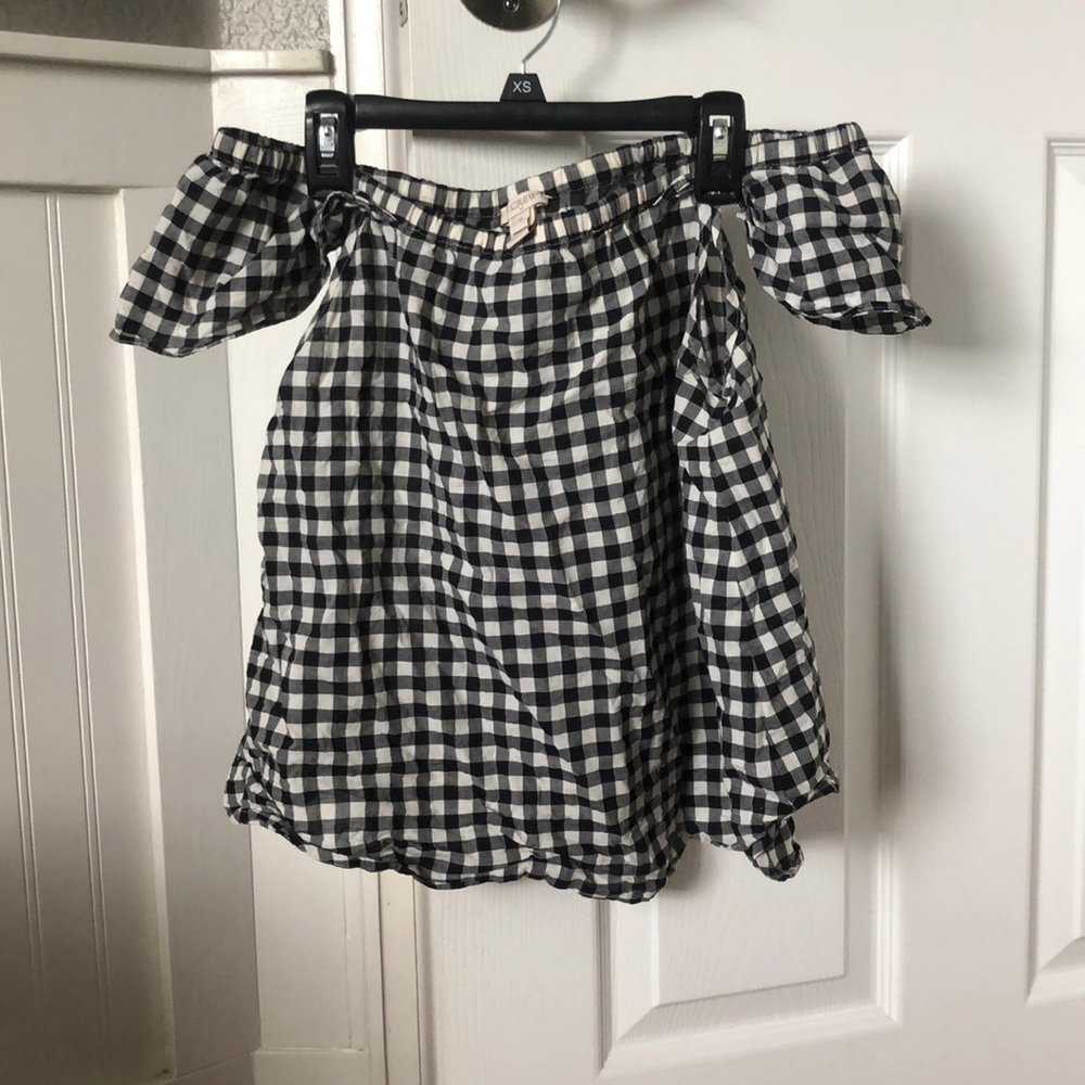 Off the shoulder shirt